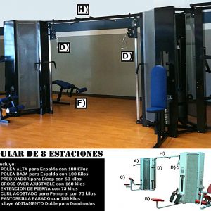 Modular 8 Estaciones