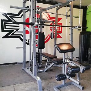 Squat Rack/Smith con Banco